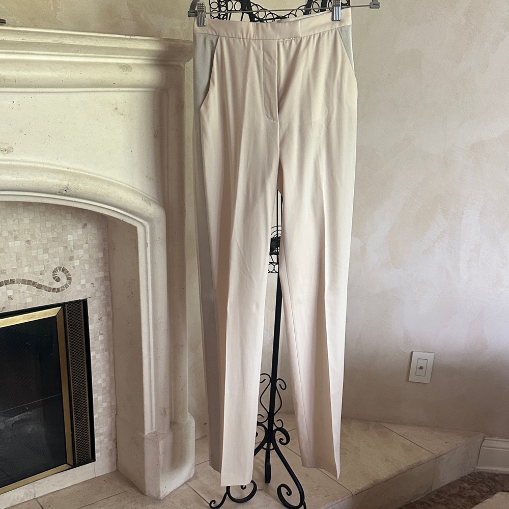 Stella McCartney Cream wool Italian Trousers